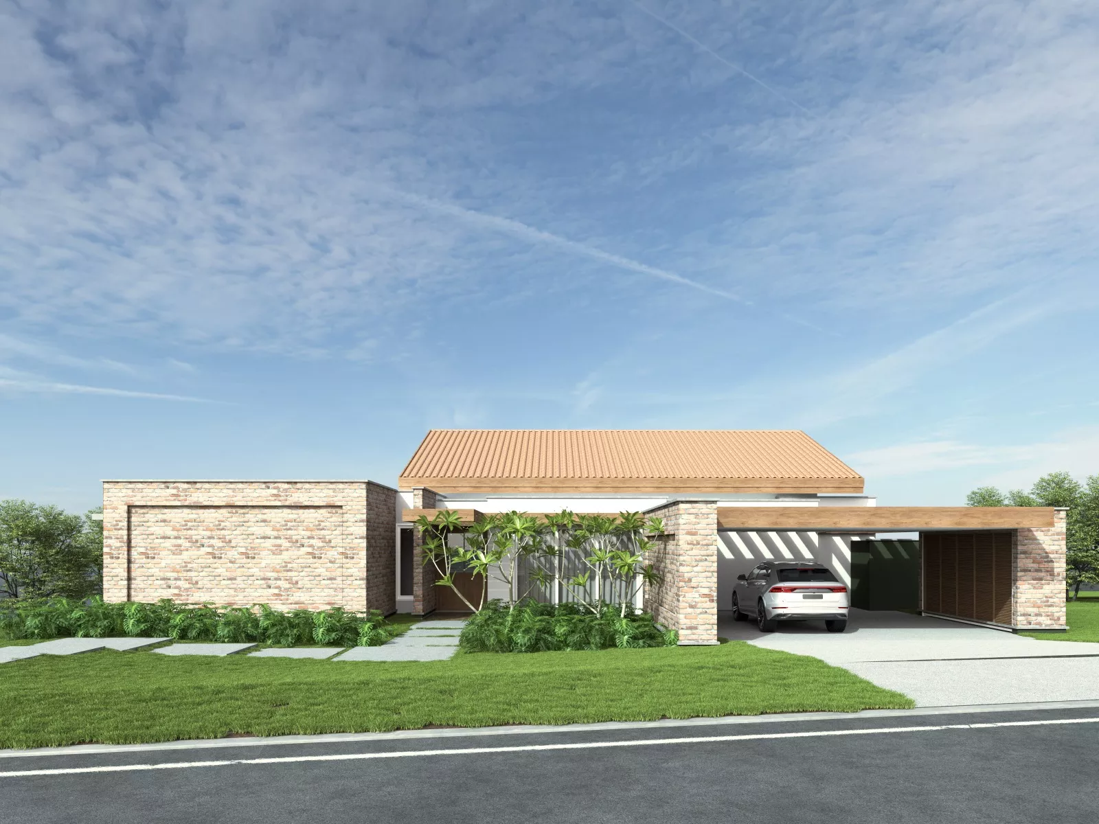PROJETO - Condomínio Portal da Serra Marília (590 m²)